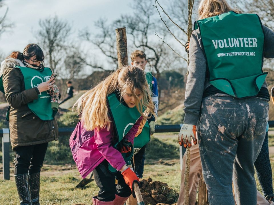 Tree Planting at Oldfield Rec