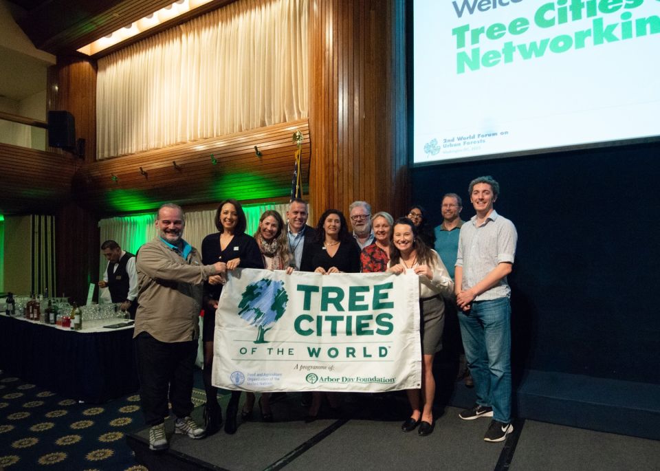 Trees for Cities attends the World Forum on Urban Forests 2023 Trees