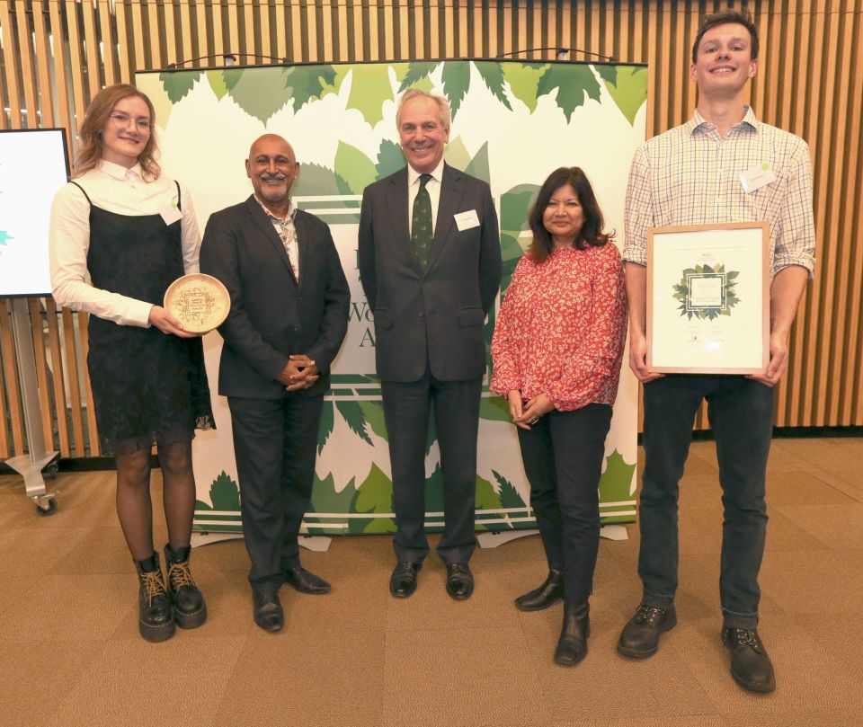 Trees for Cities wins at the London Tree and Woodland Awards 2023