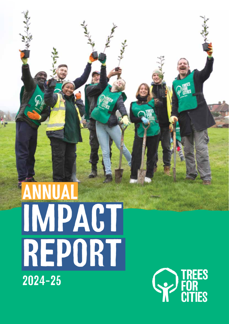 Annual Impact report 2024 25 front cover